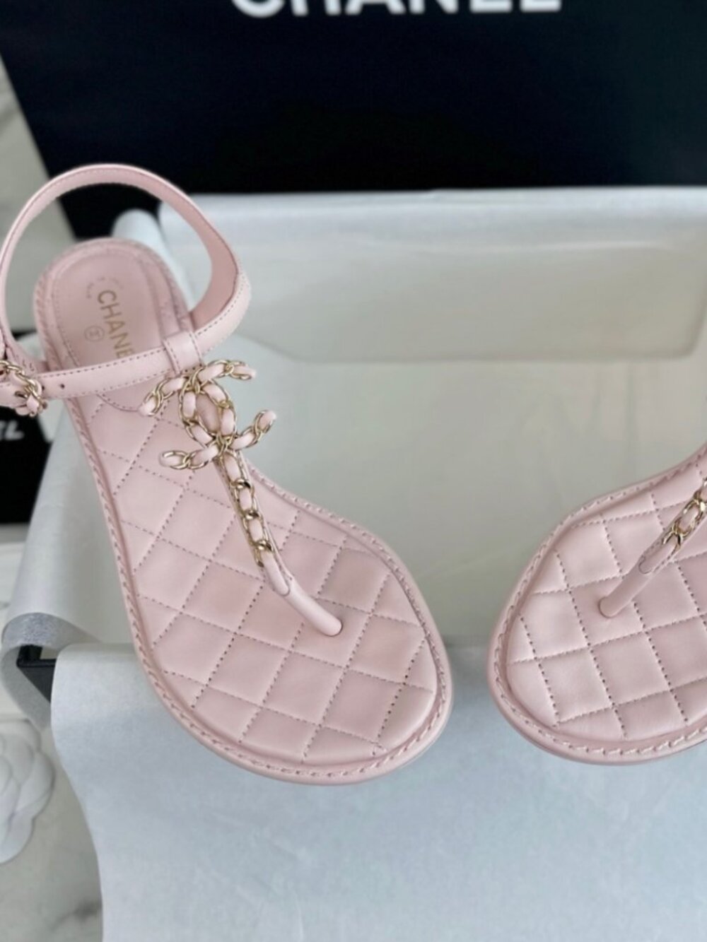 Authentic Chanel Sandals